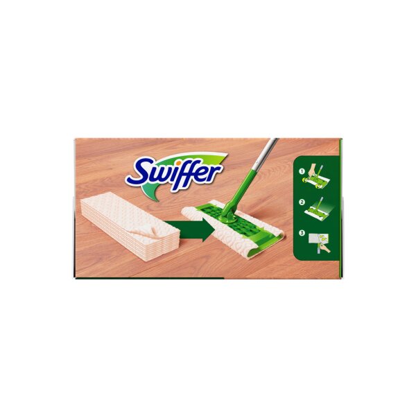 Swiffer Serpillère à sec bois & parquet, pack de rechange