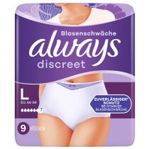 always discreet Culotte pour incontinence Plus L