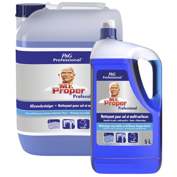 P&G Professional Mr Proper Nettoyant multi-usage 10l, citron