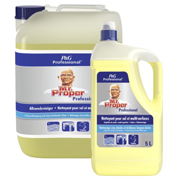 P&G Professional Mr Proper Nettoyant multi-usage 10l, citron