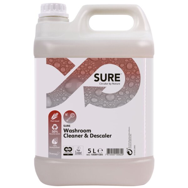 SURE Nettoyant sanitaire Washroom Cleaner &amp; Descaler, 1 L