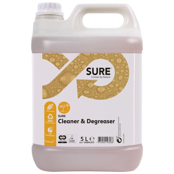 SURE Dégraissant Cleaner & Degreaser, 1 litre