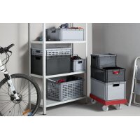 keeeper Aufbewahrungsbox "robert", 20 Liter, lichtgrau