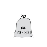 keeeper Poubelle swantje, 10 litres, graphite/ gris