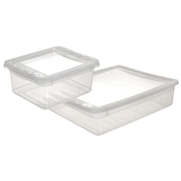 keeeper Bo&icirc;te de rangement bea, 11 L, PP, transparent