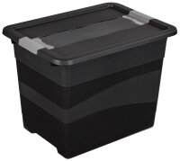 keeeper Aufbewahrungsbox eckhart, 24 Liter, graphite rot