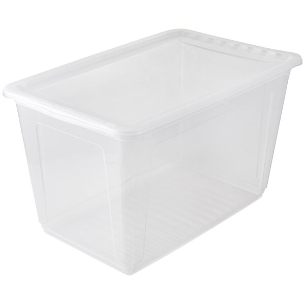 keeeper Aufbewahrungsbox "bea", 30 Liter hoch, transparent