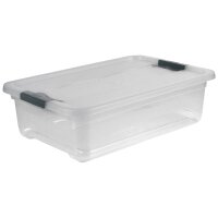 keeeper Boîte de rangement cornelia, 28 L, transparent