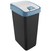 keeeper Poubelle magne, 45 litres, argent / anthracite