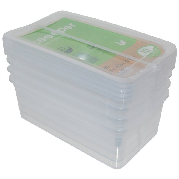 keeeper Set de boîtes de rangement bea, 8 pièces, PP