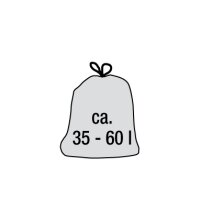 keeeper Poubelle rasmus, 25 litres, argent