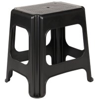 keeeper Maxi-Hocker "max", aus PP, silber