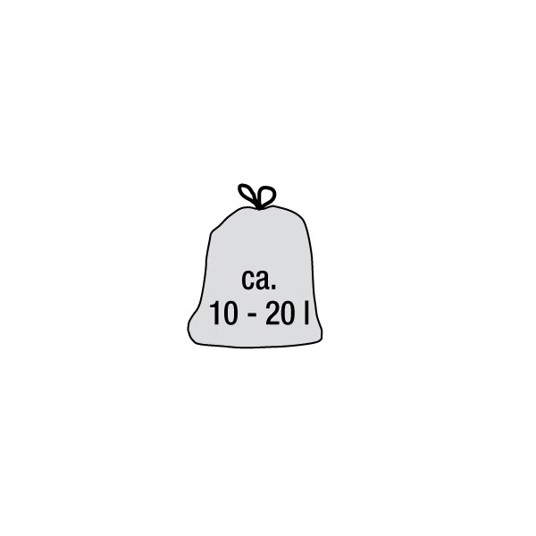 keeeper Poubelle Mini-Tonne mats avec couvercle, 7 litres
