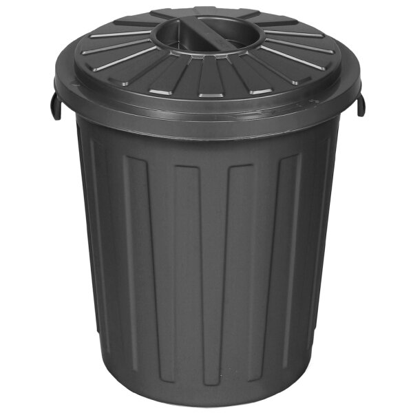 keeeper Poubelle Maxi-Tonne mats avec couvercle, 23 litres