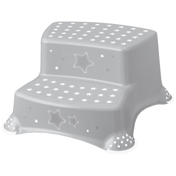 keeeper kids Marchepied igor stars, deux niveaux, gris