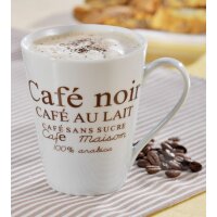 Esmeyer Kaffeebecher FAKT, 0,25 Liter, weiss mit Aufdruck