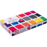 TALENS Gouache Designer 08820410 10 couleurs à 20ml