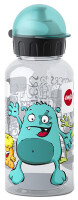 emsa KIDS Trinkflasche, 0,4 Liter, Motiv: Monster