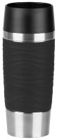 emsa Isolierbecher TRAVEL MUG Wave, 0,36 L, schwarz