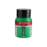 AMSTERDAM Acrylfarbe 500ml 17726182 Permanentgrün...