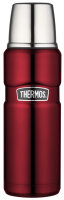 THERMOS Bouteille isotherme STAINLESS KING, 0,47 litre,rouge