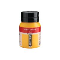 AMSTERDAM Peinture acrylique 500ml 17722702 jaune 270