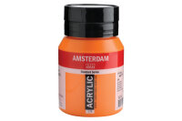 AMSTERDAM Peinture acrylique 500ml 17722762 orange 276