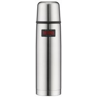 THERMOS Isolierflasche Light & Compact, silber, 0,75...