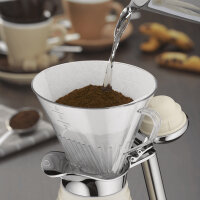 alfi Kaffeefilter Aroma plus, aus Porzellan, weiss