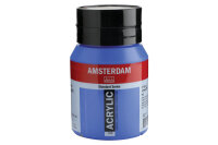 AMSTERDAM Peinture acrylique 500ml 17725122 bleu 512