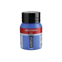 AMSTERDAM Acrylfarbe 500ml 17725122 Kobaltblau Ultramarin...