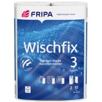 Fripa Rouleau dessuie-tout Wischfix, 3 couches, extra blanc