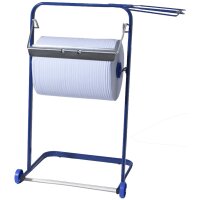 Fripa Putzrollen-Standgerät, aus Metall, blau