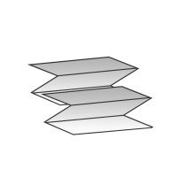 Fripa Essuie-mains COMFORT, 235 x 240 mm, pli-Z, extra blanc