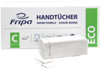 Fripa Handtuchpapier ECO, 250 x 330 mm, C-Falz, weiss