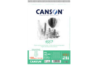 CANSON Skizzenpapier A4 31412A004 180g, weiss 30 Blatt