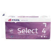 Fripa Toilettenpapier Select, 2-lagig, hochweiss
