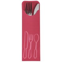 PAPSTAR Pochette de serviette, crème