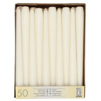 STARPAK Leuchterkerzen, 22 mm, limonengrün, 50er Pack
