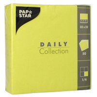 PAPSTAR Serviettes, 320 x 320 mm, 3 couches, orange