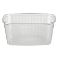 STARPAK Verpackungsbecher eckig, ohne Deckel, 250 ml