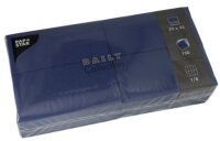 PAPSTAR Serviette bistrot, 320 x 320 mm, 3 couches, bleu