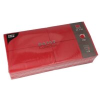 PAPSTAR Serviette bistrot, 320 x 320 mm, 3 couches, bordeaux
