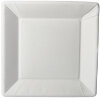 PAPSTAR Assiette en carton pure carré, 225 x 225 x 18 mm