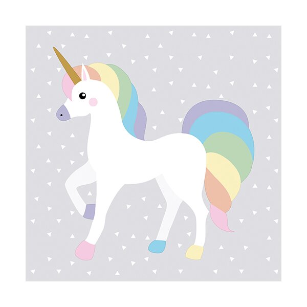 PAPSTAR Motiv-Servietten "Unicorn", 330 x 330 mm