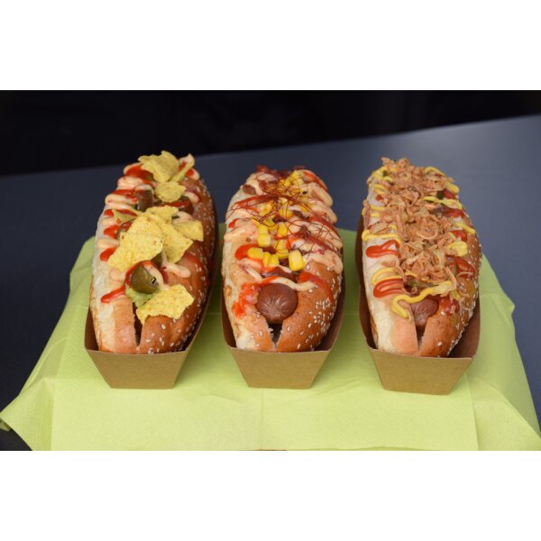 PAPSTAR Barquette pour snack pure, 120 x 70 x 35 mm