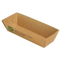 PAPSTAR Barquette pour snack pure, 160 x 110 x 40 mm