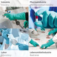 HYGOSTAR Gant universel en nitrile PROFESSIONAL XL, vert