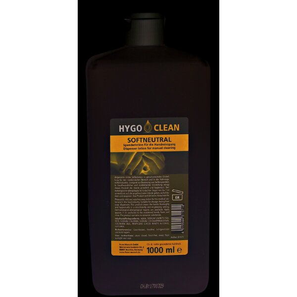 HYGOCLEAN Handwaschseife SOFT NEUTRAL, 1 Liter