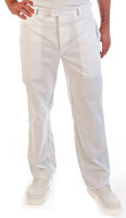HYGOSTAR Pantalon agroalimentaire HACCP, XS, blanc